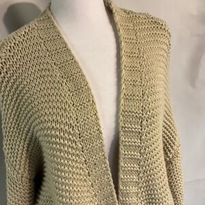 Hersy Open Weave Soft‎ Slouchy Comfy Open Cardigan Medium Cozy Stylish Librarian